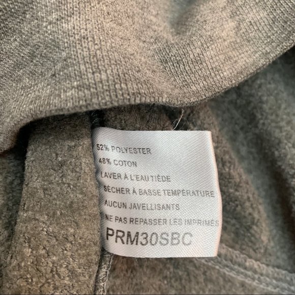 Brunette - BITNB Grey Angel Wing Cree Neck Sweatshirt Grey M - Picture 7 of 9